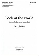 Look at the World SATB/Unison choral sheet music cover
